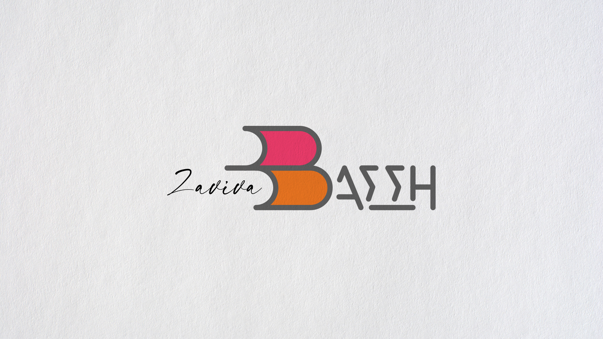 First logo route with the letter B formed from books